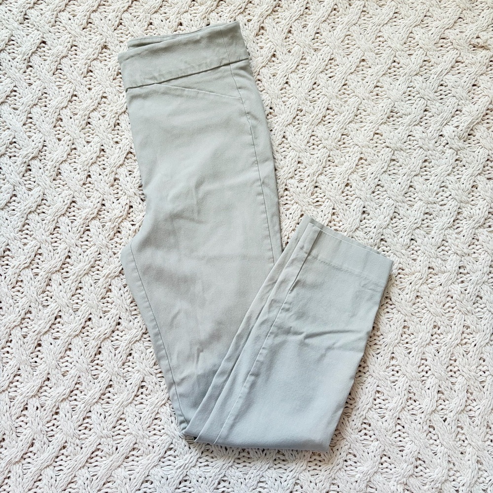 Everyday Stretch Ponte Pants in Light Sage